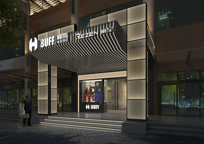 LONG BUFF 電競酒店設計